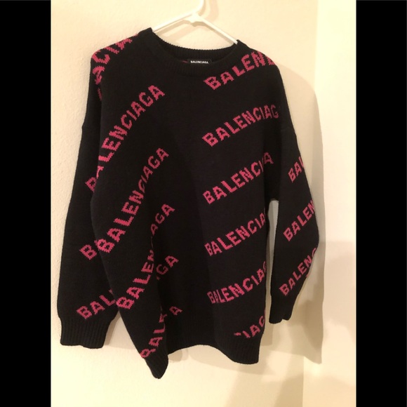 Balenciaga Sweaters - Balenciaga wool blend sweater